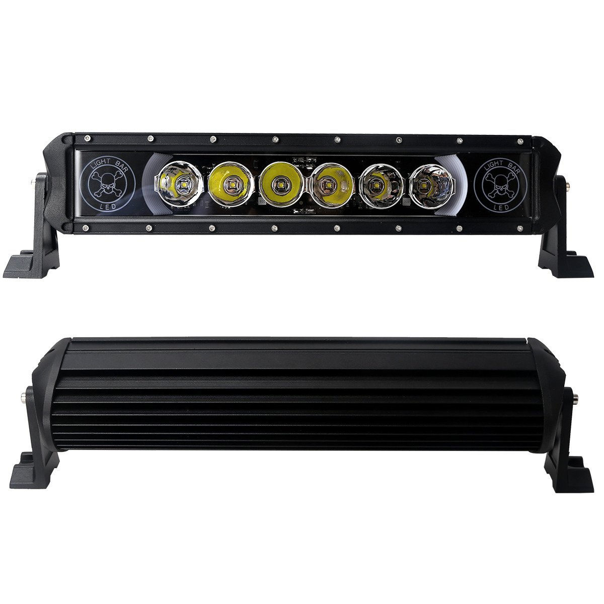 LED WORK LIGHT BAR 4X4 OFFROAD ATV TRUCK QUAD FLOOD LAMP 16.5" 60W 6x