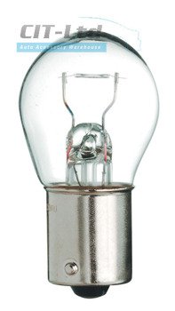 Car Light Incandescent Bulb P21W (382) BA15s 12V 21W glass Clear