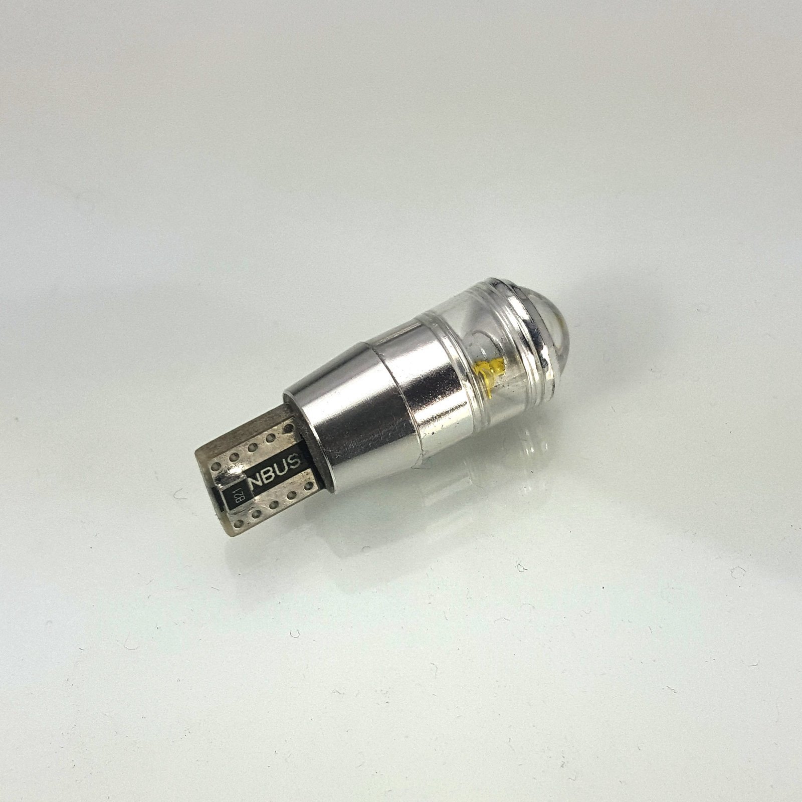 W5W (T10) 7.5W High Power LED Bulb +lense (5*1.5W) WHITE WHITE