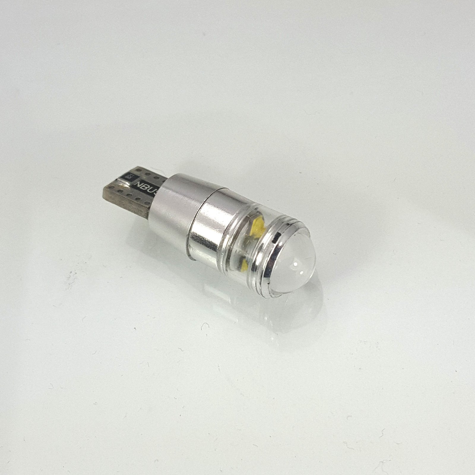 W5W (T10) 7.5W High Power LED Bulb +lense (5*1.5W) WHITE