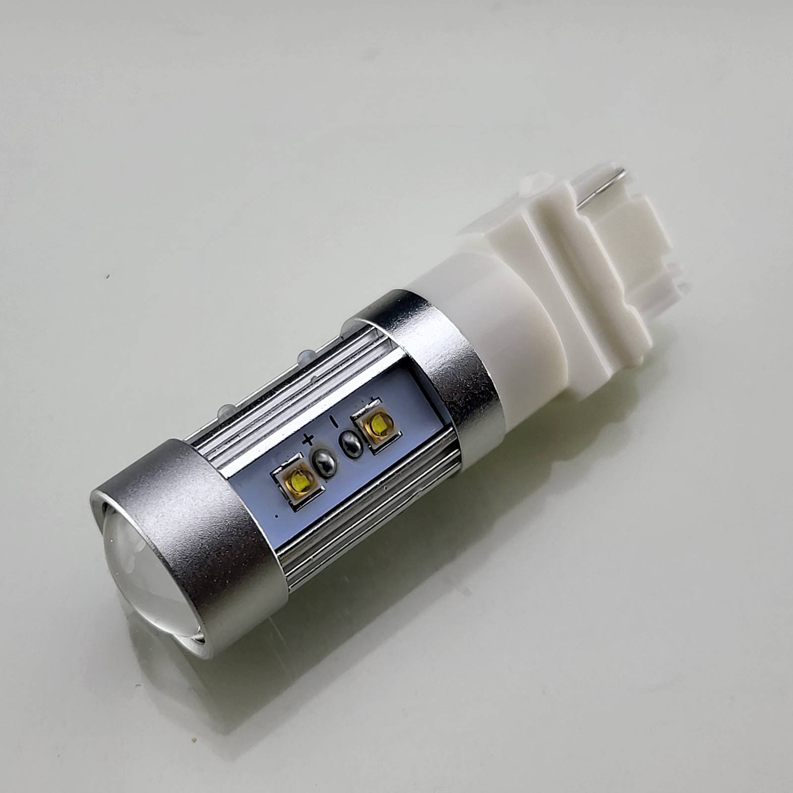 Car LED Bulb 29W W21W (582), P27W (182) with lens (9High-PowerHP) WHITE ...