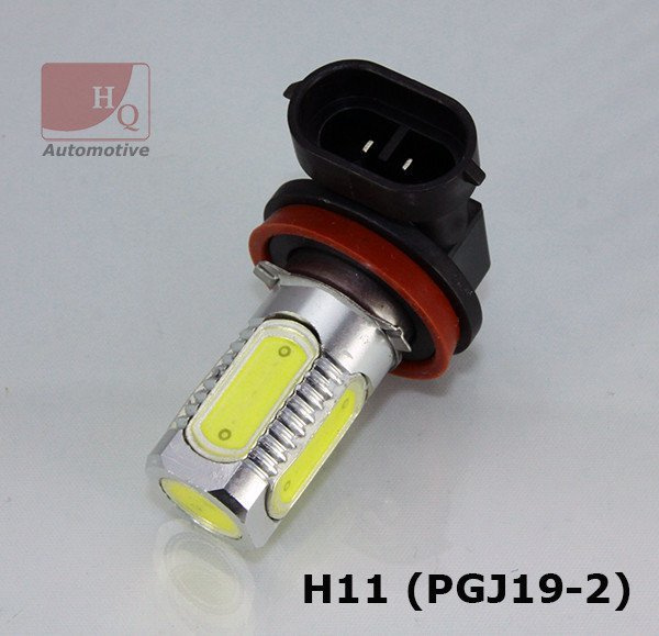 Car LED Bulb H11 711 7.5W (5x 1.5W) HP WHITE WHITE 6000K Car LED