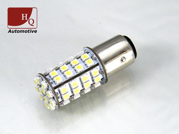 Car LED Bulb P21/5W 60x SMD-1210 Dual-Chip Dulal-colour WHITE/YELLOW