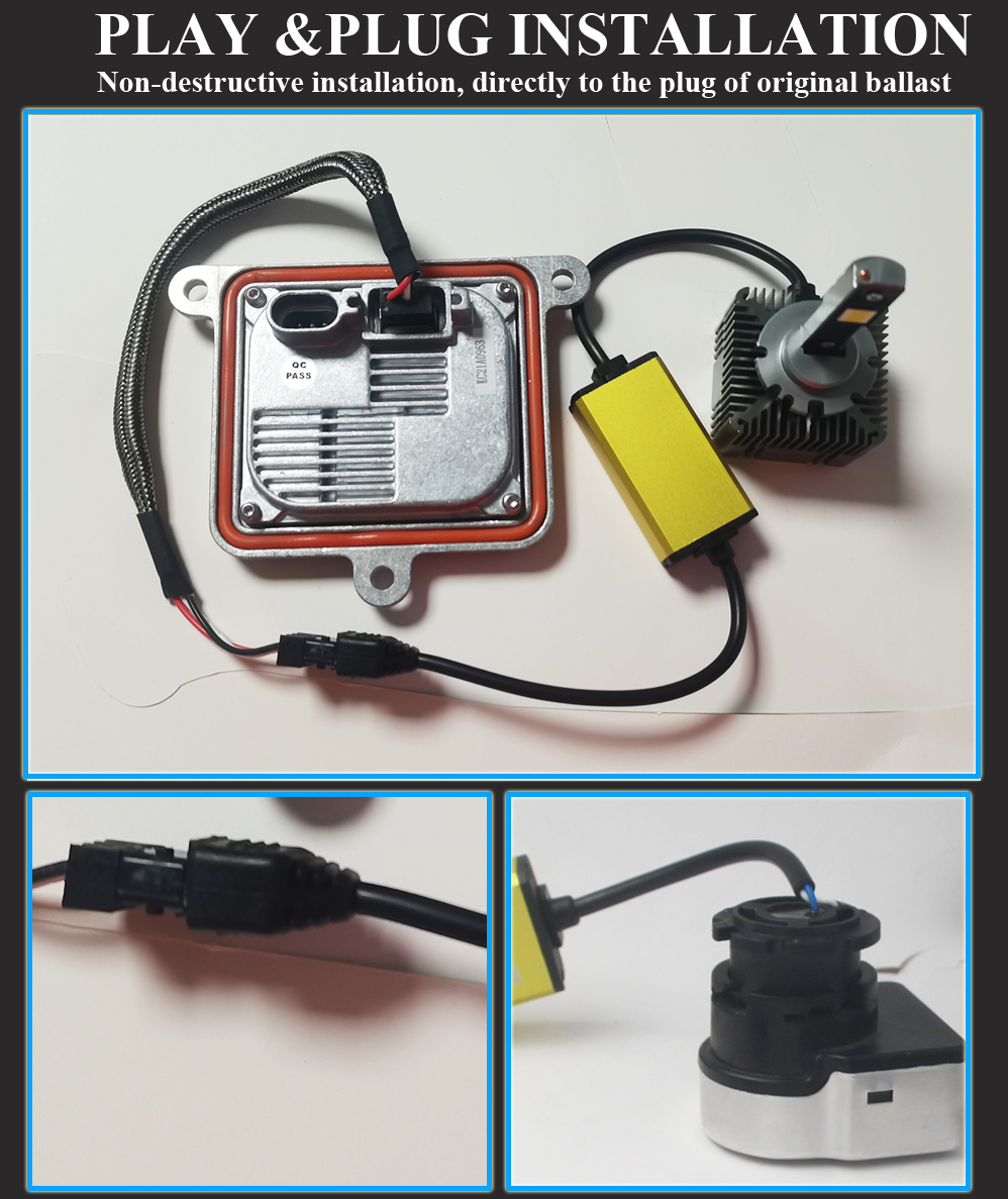 D1S PK32d2 LED Headlight Conversion KIT 6000K 2pcs Xenon HID Lights