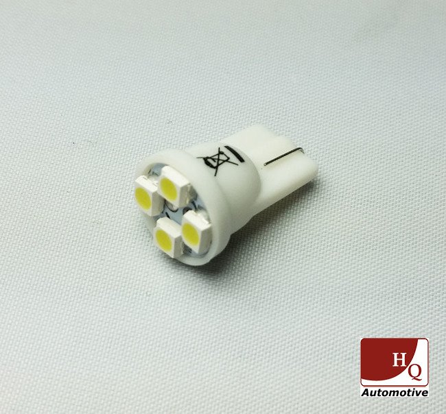 LED Car Light Bulb W5W 4x SMD1210 WHITE WHITE 6000K Car LED Bulbs