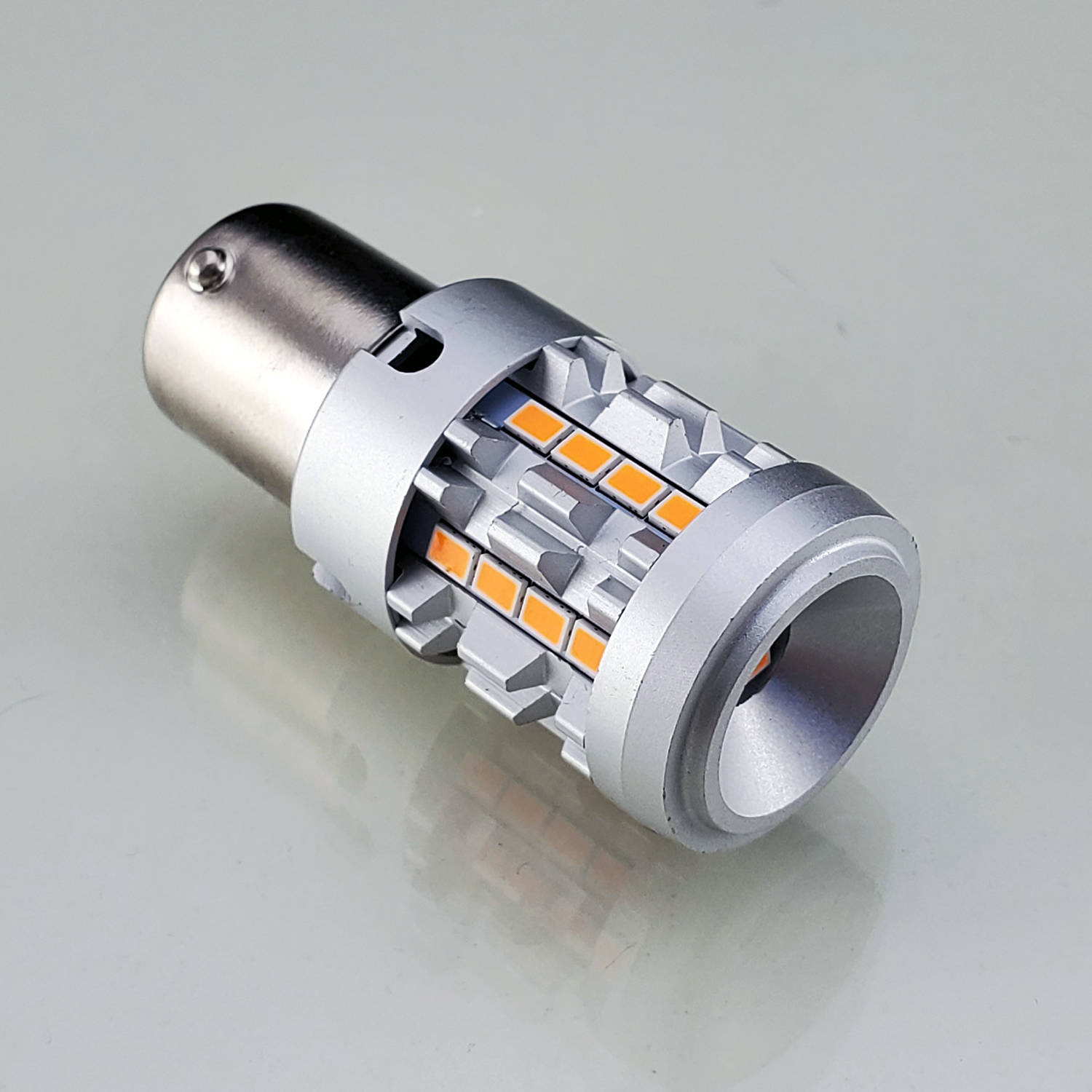 PY21W BAU15S SMD3020 CanBus HQ Automotive Car LED Indicator Bulbs 2pcs AMBER PY21W BAU15s Car