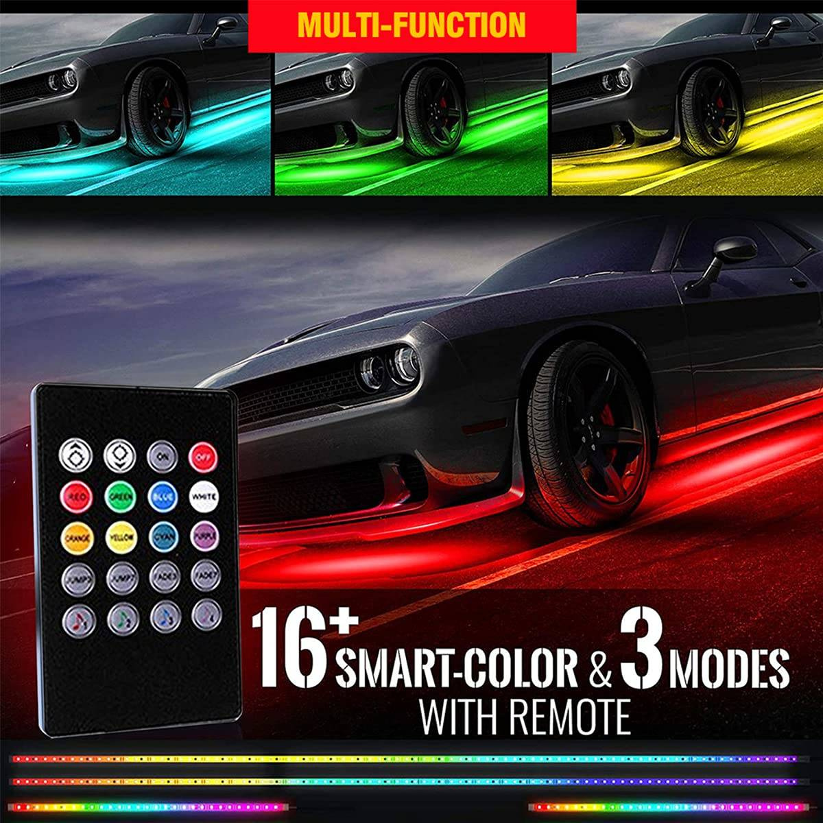 Remote Controlled Undercar Body LED Light KIT Other Accessories