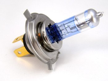  H4 60/55W 472 HQ Hyper White Headlight Bulbs- 80% More Light 2pcs kit