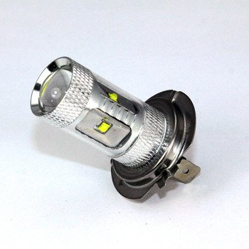 30W Car LED Bulb (6*5W High-Power) with lens H7 477 WHITE