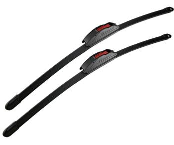 Fit LAND ROVER Defender 90 Aug.1990-> Front Flat Aero Wiper Blades 
