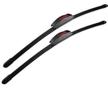 Front & Rear kit of Aero Flat Wiper Blades fit RENAULT Express, Extra, Rapid (F40) Mar.1986-Aug.1994 