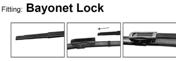 Wiper Blades fit MERCEDES Citan VAN (2012 and later) Front Rear Set with Bayonet connector