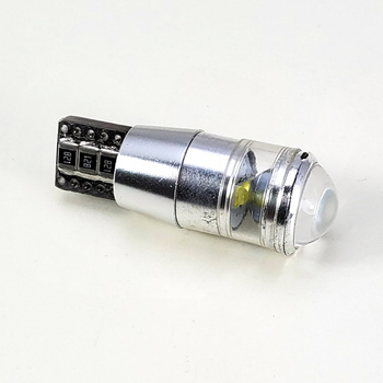 2x HQ Automotive W5W LED Bulb CanBus 3*5W High-Power Reflector WHITE