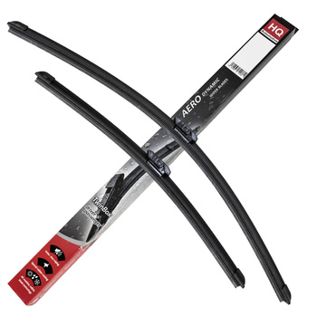 Two Front Frameless Wiper Blades HQ Aero Dynamic - ADF41-621 Twin Box