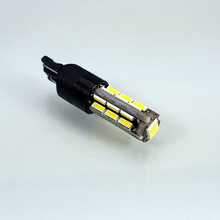 Car LED Light Bulb W5W 27x SMD-4014 Turbo LED CanBus GREEN