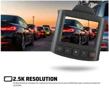 XBLITZ S8 Car Camera DVR Video Recorder 2.5K G-Sensor Dashcam