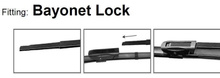 Wiper Blades fit DACIA Duster Estate (2018 and later) Front Rear Set with Bayonet connector