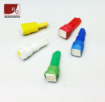 T5 Car LED Light Bulb 1x SMD-5050 GREEN