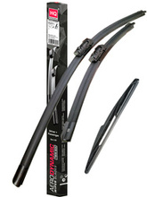 Wiper Blades fit MAZDA CX-5 SUV (2017 and later) Front Rear Set with special Top-Lock connector