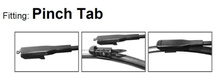 HQ Automotive Wiper Blades fit CADILLAC BLS Estate (2007 and later) Front Rear Set OEM FIT with Pinch-Tap connector AD32-423|HQ12E