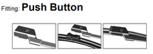 Wiper Blades fit CITROEN Berlingo MPV (2018 and later) Front Rear Set with special Top-Lock connector