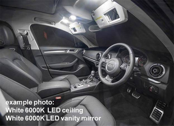 Fit VAUXHALL Corsa LED Interior Lighting Bulbs 12pcs Kit