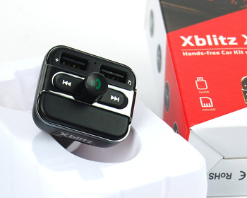 XBLITZ X300 HANDS-FREE BLUETOOTH SPEAKER WITH FM TRANSMISSION