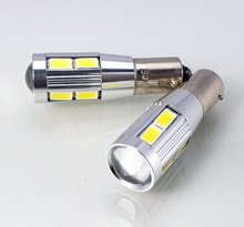 HQ Automotive 2x H6W BAX9S 8xSMD-5630 + High-Power LED BULB 2pcs