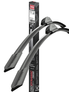 Wiper Blades for TOYOTA Land Cruiser (J12) 2002-2009 Front 2pcs HQ Automotive