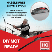 Wiper Blades for TOYOTA Hiace VAN (2001 and later) HQ Automotive Front Rear Set with J-hook connector