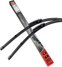 Wiper Blades for AUDI A4 Saloon (2003-2004) HQ Front Pair 22-inch + 22-inch with special-Audi connector