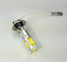 H3 7.5W High Power LED Bulb (5*1.5W) WHITE 8000K