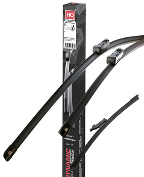 Wiper Blades fit VW Polo Hatchback (2017 and later) Front Rear Set with Top-Lock 16mm connector