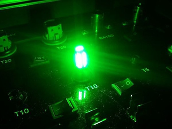 Car LED Light Bulb W5W 27x SMD-4014 Turbo LED CanBus GREEN