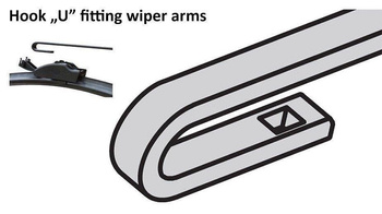 Wiper Blades for RENAULT Espace MK3 1996-2002 Front 2pcs HQ Automotive