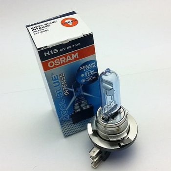 Halogen Bulb H15 (PGJ23T1) Super White (Xenon) 12V 15/55W