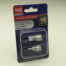 HQ Automotive 2x W5W 6 SMD-5630 12-24V LED BULB 2pcs