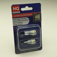 HQ Automotive 2x W5W 6 SMD-5630 12-24V LED BULB 2pcs