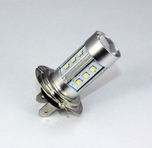 H7 477 22W 12*1W Samsung+ 2*5W High-Power LED Bulb with lens WHITE