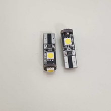 HQ Automotive Car LED Bulbs 2x 12V 3X-SMD-5050 W5W T10 501 CanBus WHITE 
