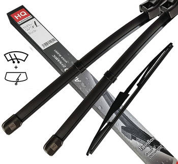 Wiper Blades for CITROEN C8 MPV (2002-2005) HQ Automotive Front Rear Set with J-hook with jet connector