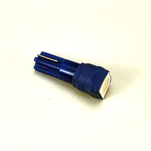 HQ Automotive 10x T5 Car LED Light Bulb 1xSMD-5050 BLUE