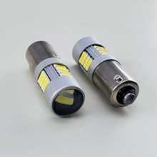 HQ Automotive 2x H21W BAY9S 18x SMD-4014 12V 24V LED BULB 2pcs