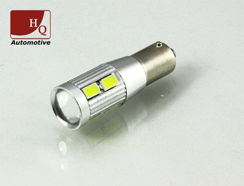 H6W 434 BAX9S 8xSMD-5630 + High-Power Car LED Light Bulb CanBus WHITE