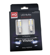 HQ Automotive 2x H21W BAY9S 27xSMD-4014 435 12V 24V LED BULB 2pcs