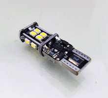 HQ Automotive 2x Car LED Bulbs 10-18V 14x SMD-3020 W5W (501) W16W (955,921) CanBus WHITE