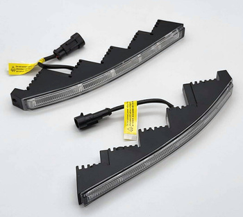 High Quality DRL Daytime Running Lights 5-LED High-Power O1 Curved