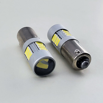 HQ Automotive 2x H21W BAY9S 18x SMD-4014 12V 24V LED BULB 2pcs