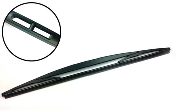Wiper Blades for MITSUBISHI Lancer Hatchback (2008-2017) HQ Automotive Front Rear Set with J-hook connector