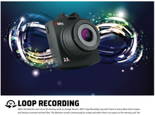 XBLITZ S8 Car Camera DVR Video Recorder 2.5K G-Sensor Dashcam